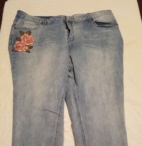 Westport embroidered jeans